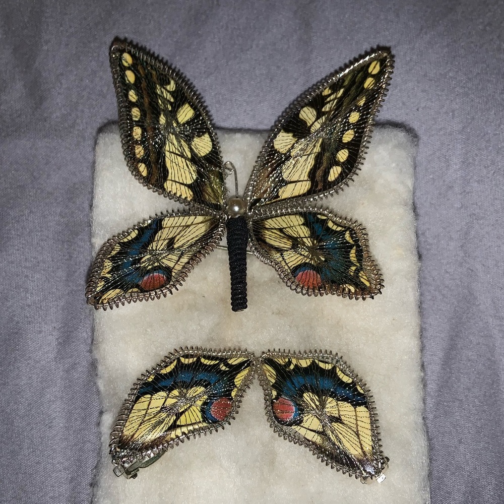 Vintage Bavarian butterfly set